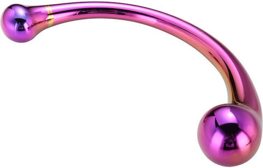 Dream Toys Glamour Glass Curved Wand Γυάλινο Dildo 17cm
