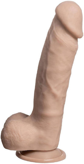 SilexD Dildo realist cu Scrotum Flesh 23cm