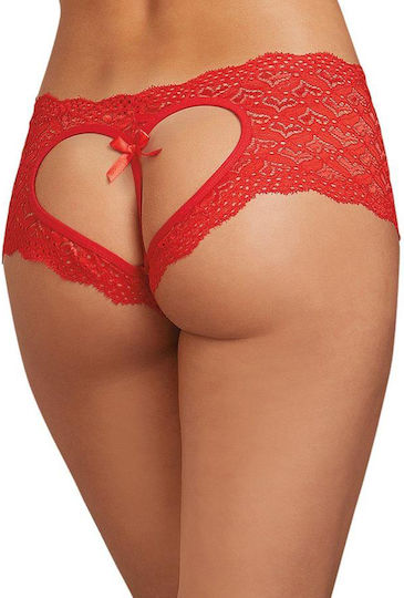 Dreamgirl Γυναικείο Sexy String Κόκκινο
