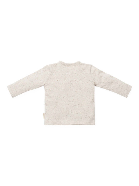 Little Dutch Kids Cardigan Nappy Sand