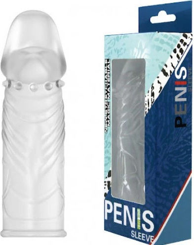 Baile Penis Sleeve Προέκταση Πέους Διάφανη 14cm