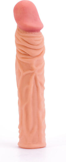 Lovetoy Pleasure X-Tender Vibrating Penis Sleeve 3 Προέκταση Πέους με Δόνηση Flesh