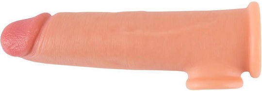 You2Toys Realistixxx Penis Extension Penis Coat Προέκταση Πέους Flesh 19cm