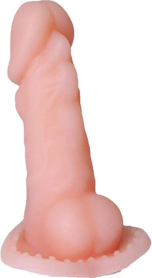 Baile Manșon Stimulator Cu Vibrație Extensie De Penis Cu Vibrație Maro 13cm
