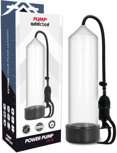 Pump Addicted Pump Addicted RX5 Τρόμπα Πέους Διάφανη