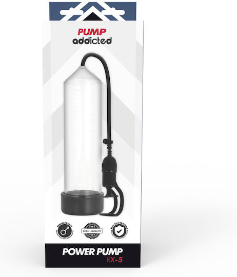 Pump Addicted Pump Addicted RX5 Τρόμπα Πέους Διάφανη