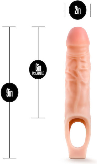 Blush Performance Cock Sheath Προέκταση Πέους Flesh 23cm