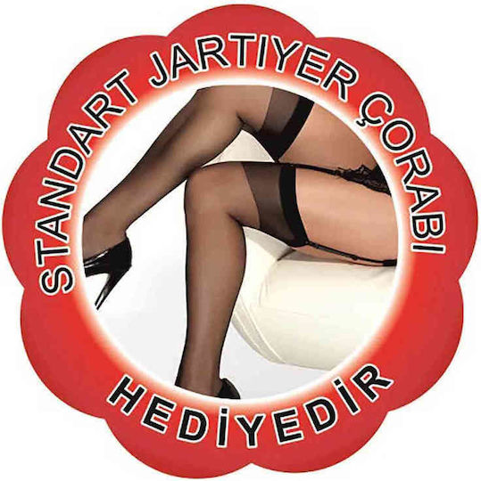 Merry See Belt & Thong Sexy Σετ Εσωρούχων με Ζαρτιέρες Μαύρο