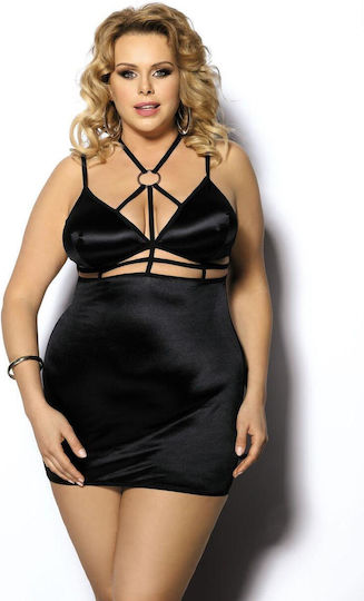 Anais Apparel Desita Babydoll Секси бебешка нощница Black