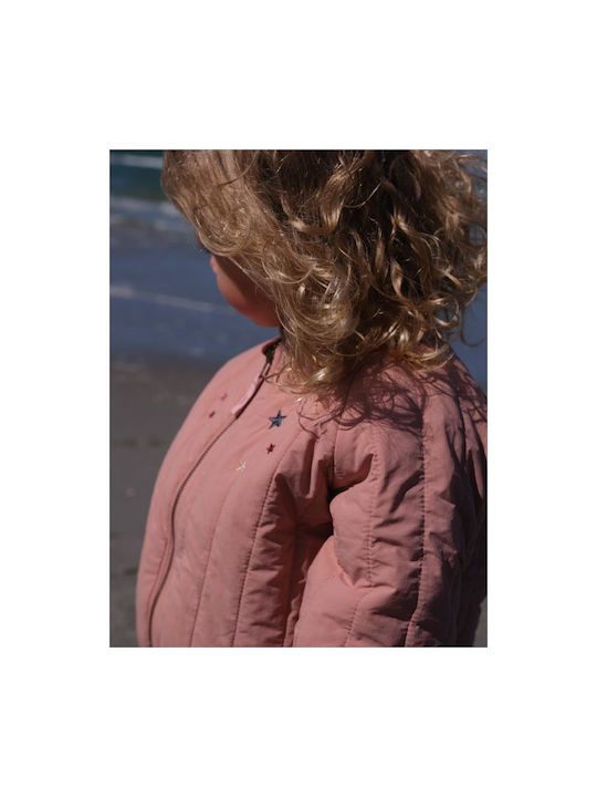 Konges Slojd Waterproof Kids Bomber with Lining Cameo Brown