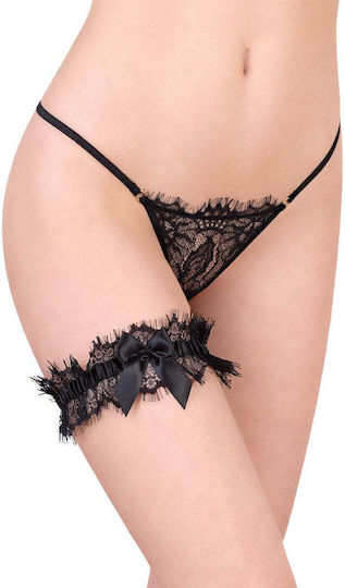 Milena by Paris 1089 Garters with Lace White