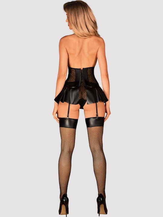 Obsessive Darkessia Sexy Κάλτσες Μαύρες