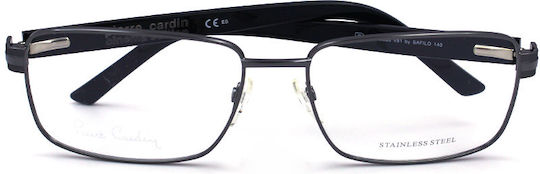 Pierre Cardin Ανδρικός Σκελετός Γυαλιών Ασημί 6833 V81