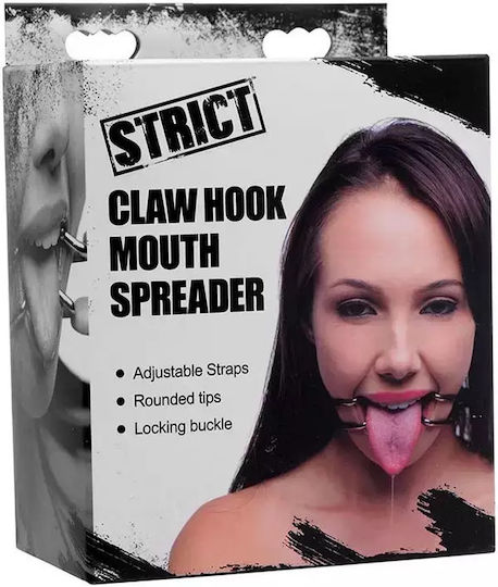 XR Strict Leather Mouth Spreader Φίμωτρο σε Μαύρο Χρώμα