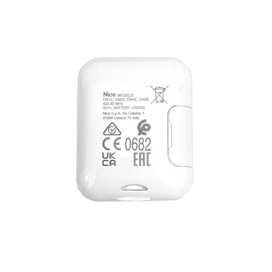 Nice Era One 4-Channel Garage Door Remote Control with Rolling Code 433.92MHz