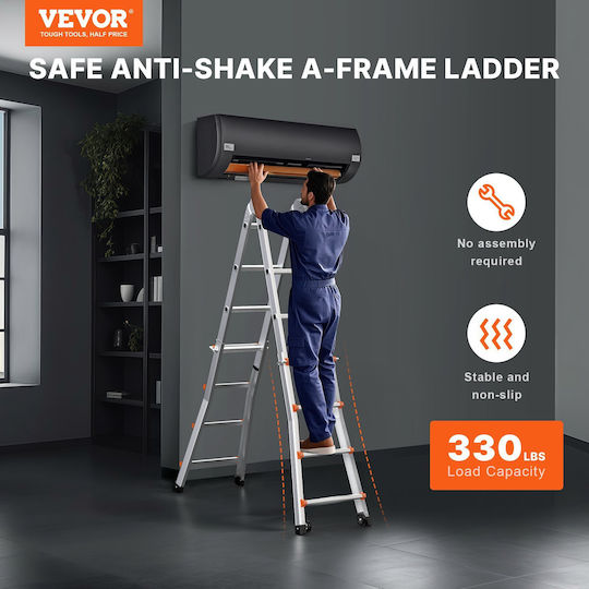 Vevor Multipurpose Ladder 4x2