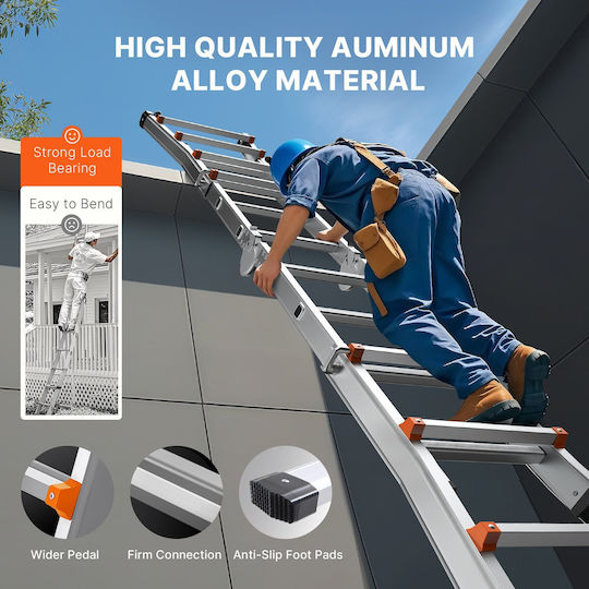 Vevor Multipurpose Ladder 4x2