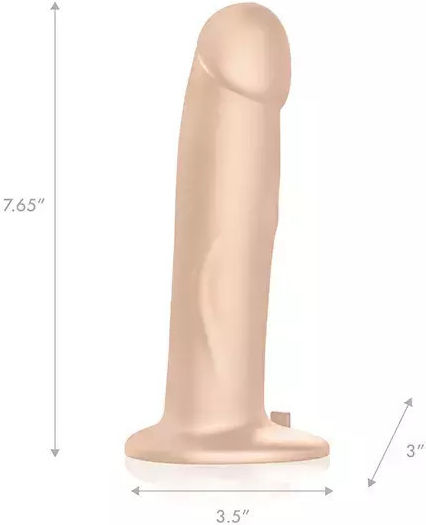 Pegasus Harness with Dildo and Vibration in skin color