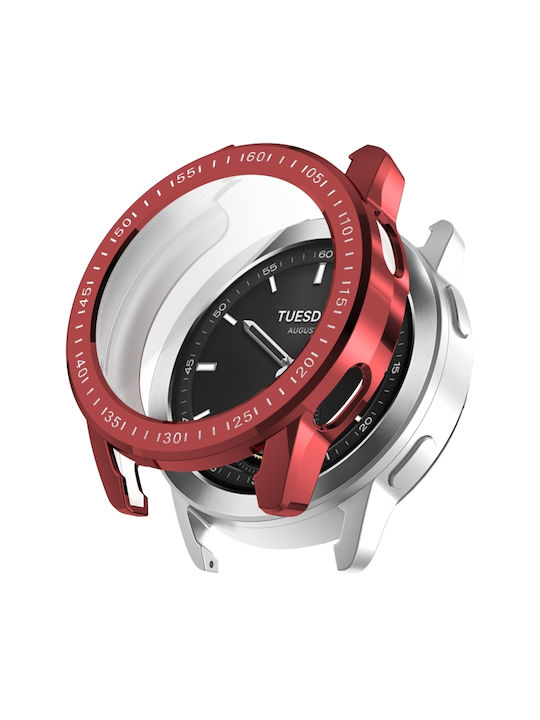 Силиконов Калъф в Червен цвят за Xiaomi Watch S3
