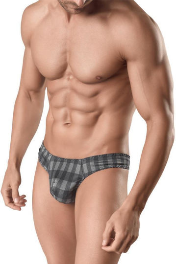 Anais Apparel Ανδρικό Sexy String Γκρι