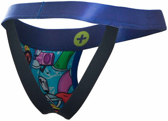 Male Basics Hipster-Tanga Blue