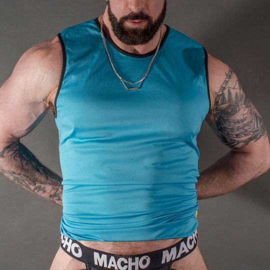 Macho Underwear Shirt Body Μπλε