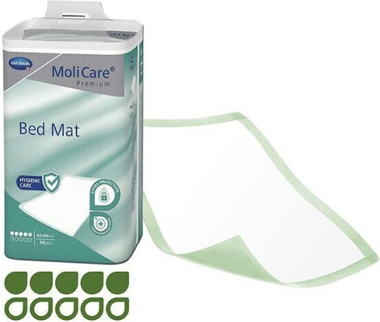 Hartmann Molicare Premium Incontinence Underpads 5 Drops 60x90cm 30pcs