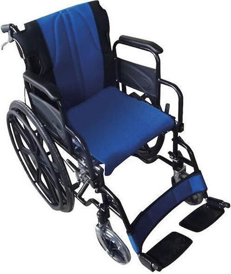 Mobiak Golden Rollstuhl 24 Zoll Klappbarer Einfacher Typ 43cm 0808481 Blau