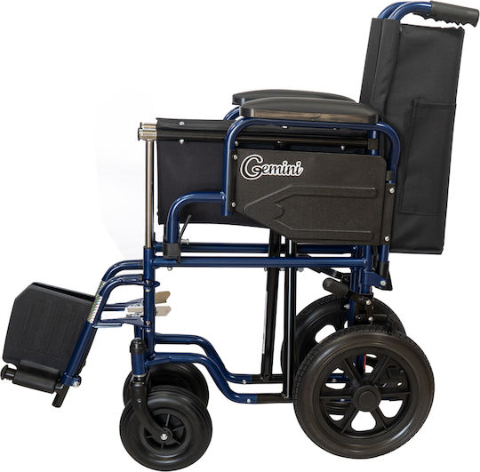 Mobiak Gemini Wheelchair 12" Simple Type Wheelchair 43cm Blue