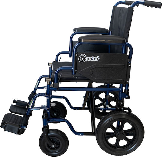 Mobiak Gemini Wheelchair 12" Simple Type Wheelchair 43cm Blue