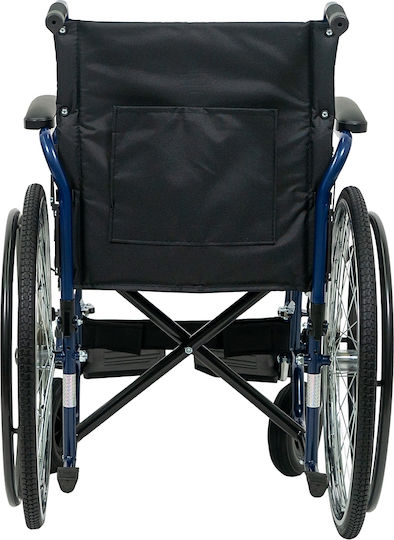 Mobiak Gemini Wheelchair 24" Folding Simple Type 20cm 0811601 Blue