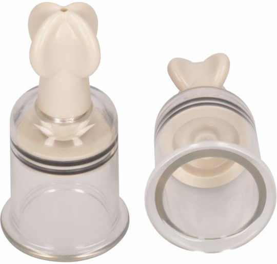 Shots Ouch Suction Cup Medium Αναρροφητής Θηλών Διάφανος 2τμχ
