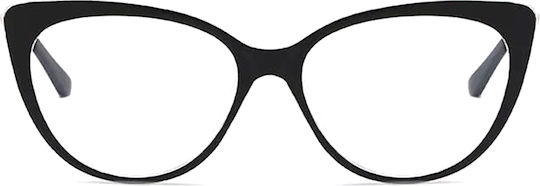 Techsuit Screen Protection Glasses Katzenauge in Schwarz Color