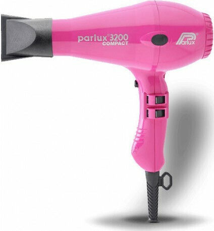 Parlux 3200 Compact Professional Hair Dryer 1900W Pink