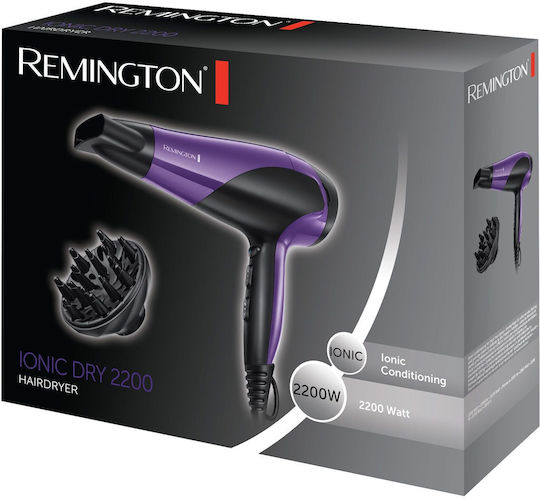 Remington Ionic Professional Hair Dryer with Diffuser 2200W
