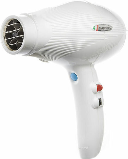 GammaPiu Active Oxygen White Επαγγελματικό Πιστολάκι Μαλλιών 2100W