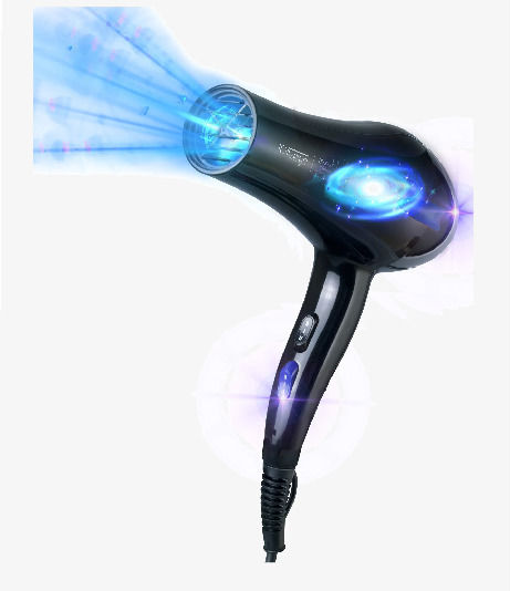 ID Italian Innovation High Tech Uscător de Păr 2200W Negru