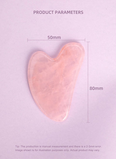Gua Sha Tool from Rose Quartz 1 Piece