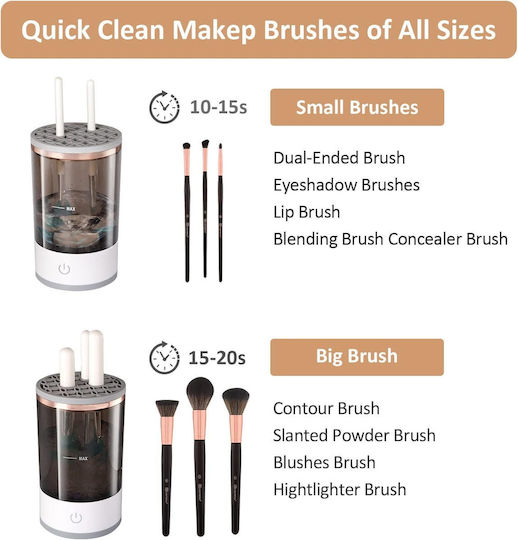 Electric Ultrasonic Makeup Brush Cleaner