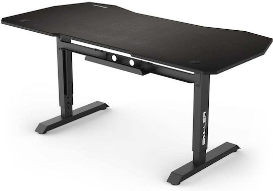 Γραφείο Gaming Skiller SGD20 με Ρυθμιζόμενο Ύψος 180x85x71.1εκ. Μαύρο Γραφείο Gaming Skiller SGD20 με Ρυθμιζόμενο Ύψος 180x85x71.1εκ. Μαύρο