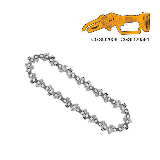 Ingco AGSC50501 Chainsaw Chain with Pitch 1/4", Gauge .043"-1.1mm & Number of Guides 32E