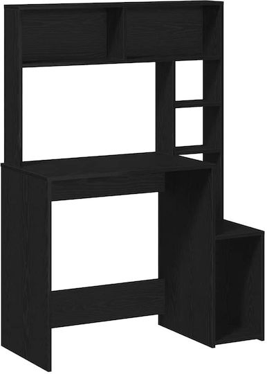 Computer Büro Holz Black 100x45x140cm