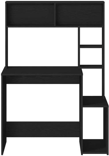 Computer Büro Holz Black 100x45x140cm