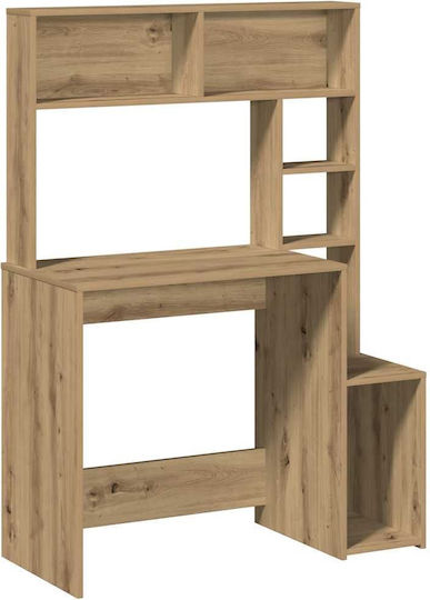 Birou De Calculatoare Din Lemn Maro 100x45x140cm
