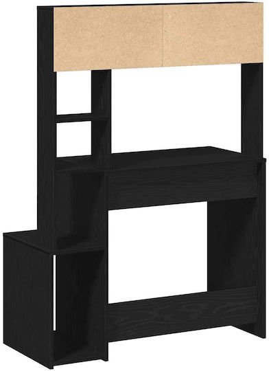 Computer Büro Holz Black 100x45x140cm