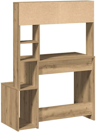 Birou De Calculatoare Din Lemn Maro 100x45x140cm