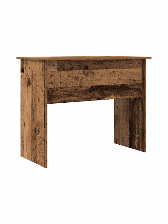 Γραφείο Ξύλινο Καφέ 90x50x74εκ.