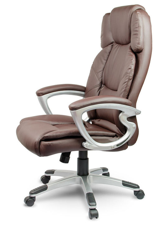 Sofotel EG-227 Καρέκλα Γραφείου με Ανάκλιση Brown