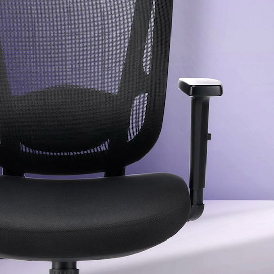 Sharkoon Officepal Office Chair With Adjustable Arms Black