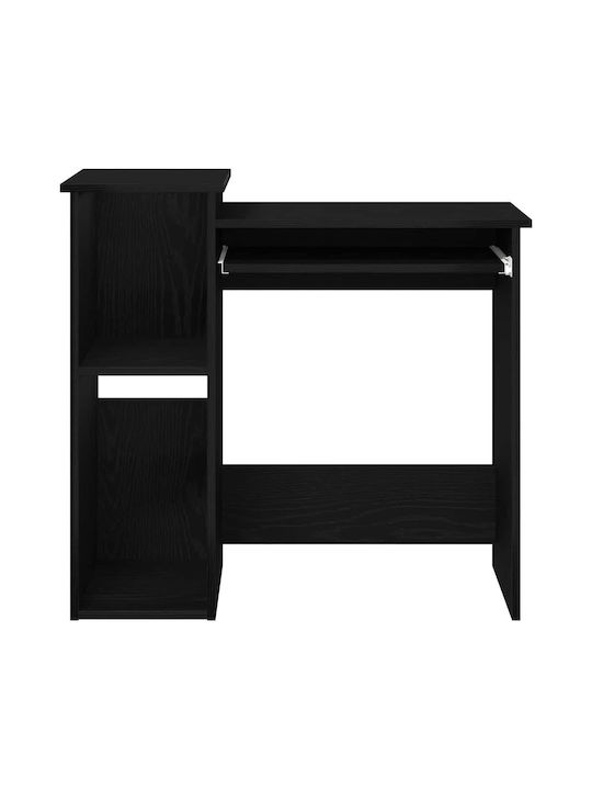 Computer Büro Holz Black 84x40x78cm